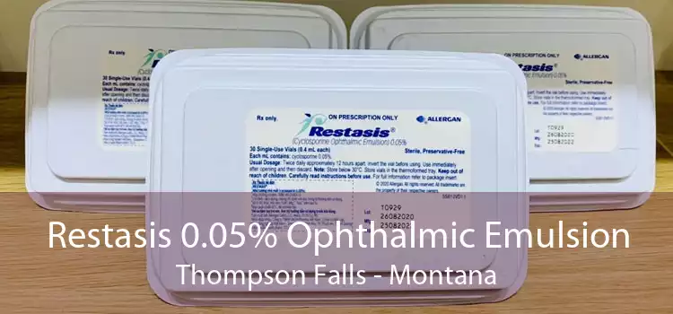 Restasis 0.05% Ophthalmic Emulsion Thompson Falls - Montana