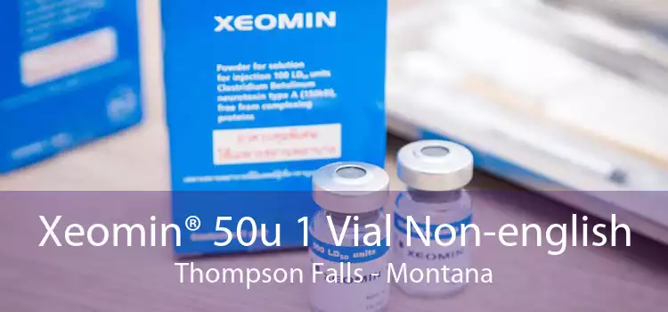 Xeomin® 50u 1 Vial Non-english Thompson Falls - Montana
